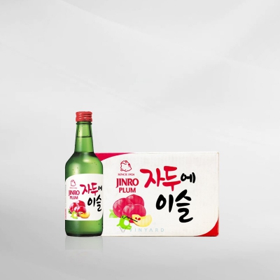 Promo 1 Ctn ( 20 Btl ) Soju Jinro Chamsiul Plum 360 ml