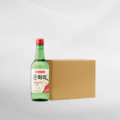 Promo 1 Ctn ( 20 Btl ) ChumChurum Soju Yogurt 360 ml