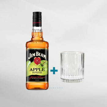 Bundling Jim Beam Apple 700 ml + Gelas Whisky