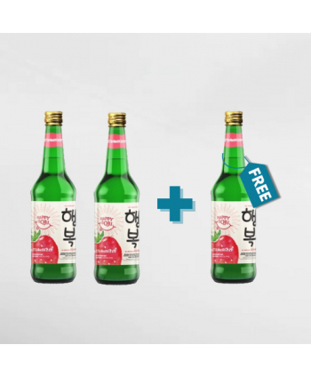 Buy 2 Get 1 Free Happy Soju...