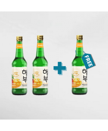 Buy 2 Get 1 Free Happy Soju...