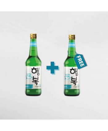 Buy 1 Get 1 Happy Soju Ori...