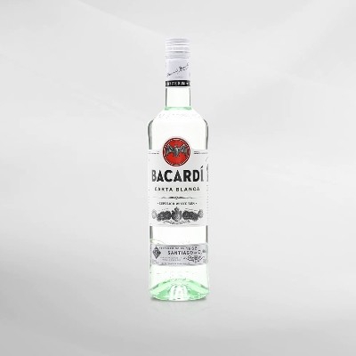 Bacardi Carta Blanca Light Rum 750 ml